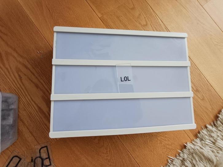 Lightbox - letterbak met licht, Huis en Inrichting, Woonaccessoires | Tekstborden en Spreuken, Zo goed als nieuw, Ophalen of Verzenden