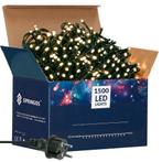 Kerstverlichting | 90 m | 1500 LED | Warm wit, Ophalen