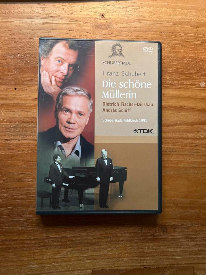 Schubert - Die Schöne Müllerin DVD, Cd's en Dvd's, Cd's | Klassiek, Gebruikt, Vocaal, Romantiek, Ophalen of Verzenden