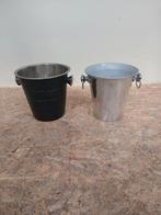 2 wijnkoelers champagne koeler aluminium emmer, Ophalen of Verzenden, Campagne koeler, Aluminium, Wijn koeler