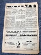 programma 1972 HFC HAARLEM-SC CAMBUUR, Ophalen of Verzenden, Gebruikt