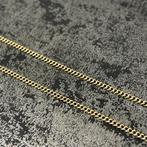 14k gouden ketting massief Cuban schakel, Sieraden, Tassen en Uiterlijk, Kettingen, Ophalen of Verzenden, Nieuw, Goud