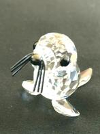 Swarovski zeehond mini met zwarte snorharen incl.doos, Verzamelen, Swarovski, Ophalen of Verzenden, Nieuw, Figuurtje
