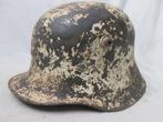 Duitse helm gebruikt in Ierland Dublin 1927 met binnenwerk., Verzamelen, Nederland, Ophalen of Verzenden, Helm of Baret, Landmacht