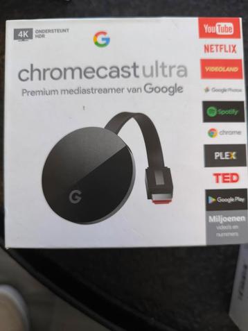 Google Chromecast Ultra - 4K HDR Streaming beschikbaar voor biedingen