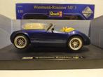Wiesmann Roadster MF 3 cabriolet blauw Revell metal 1:18 KRD, Hobby en Vrije tijd, Modelauto's | 1:18, Ophalen of Verzenden, Zo goed als nieuw