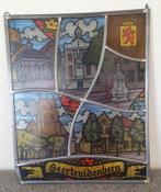 Glas en lood schilderij, Antiek en Kunst, Antiek | Glas en Kristal, Ophalen of Verzenden