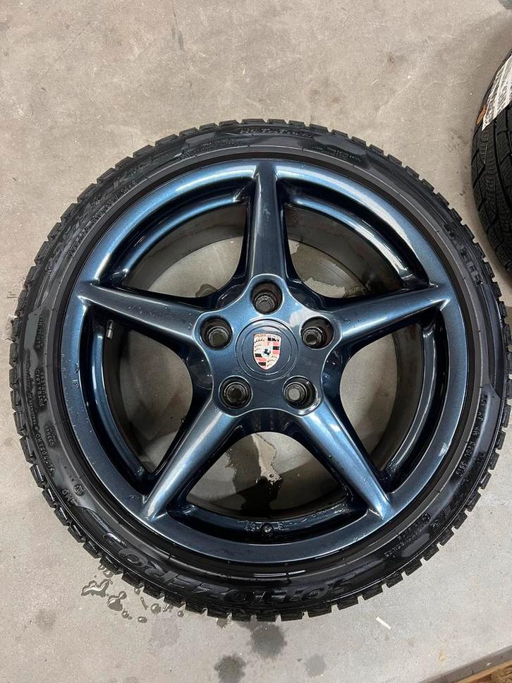 BBS Winterset Porsche 997 5x130 18 inch, Auto-onderdelen, Banden en Velgen, Banden en Velgen, Winterbanden, 18 inch, Overige, Overige