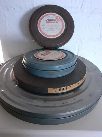 4 Oude Filmblikken voor Decoratie  beschikbaar voor biedingen