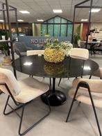 Tulp tafel zwart - ronde tafel graniet - zwarte tulp tafel, Ophalen, Nieuw, Zwart