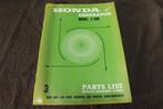 Honda generator E-300 1966 parts list  E300, Motoren, Ophalen of Verzenden, Honda