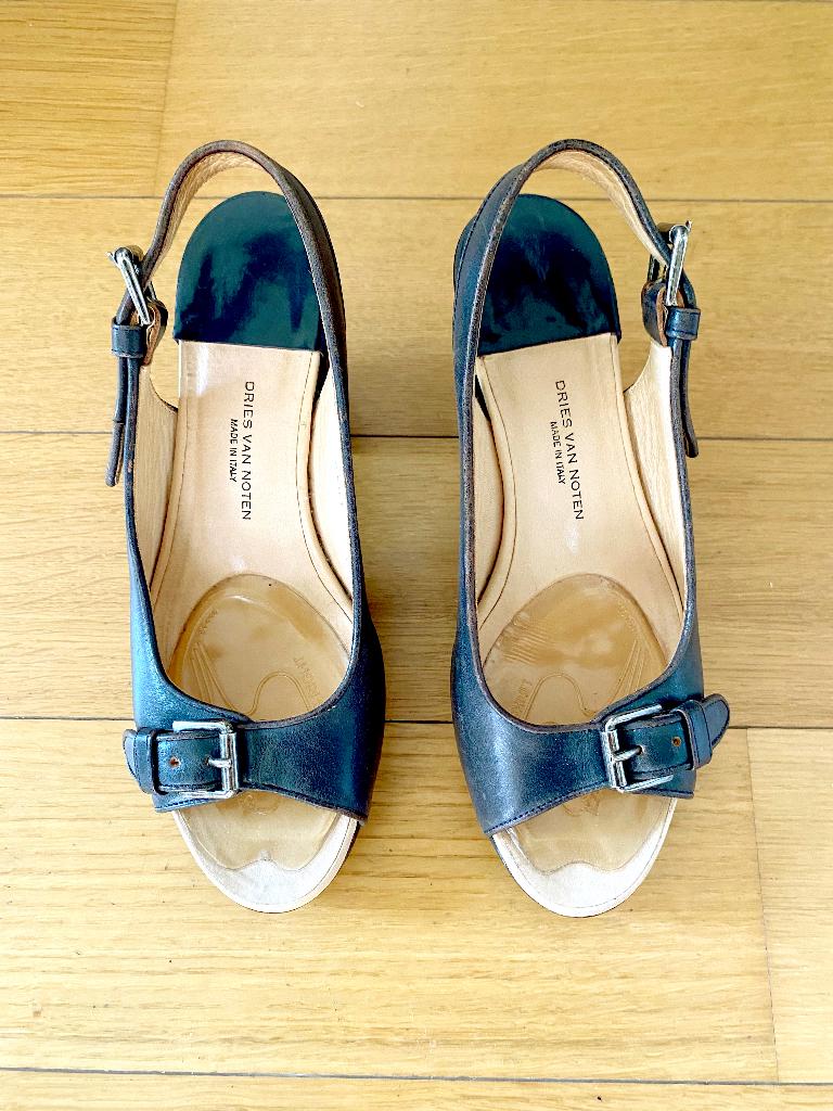 sandalen met hakken Dries van Noten mt 39, Kleding | Dames, Schoenen, Overige kleuren, Dries van Noten, Ophalen of Verzenden, Zo goed als nieuw