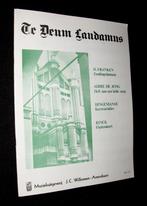 Te Deum Laudamus - H. Franken, Zendingsfantasie, Orgel, Gebruikt, Overige soorten, Ophalen of Verzenden