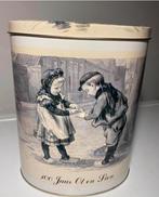 Groot ovaal blik van 100 jaar Ot en Sien. Hoogte 22 cm., Ophalen of Verzenden, Zo goed als nieuw, Overige, Overige merken