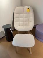HAY lounge chair + ottoman Uchiwa, Huis en Inrichting, Fauteuils, Ophalen, Zo goed als nieuw
