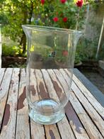 Windlicht glas, glazen vaas, Ophalen, Gebruikt, Overige kleuren, Glas