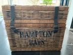 Hampton Bays mooie grote opbergmand riet 55x55x45cm, Huis en Inrichting, Woonaccessoires | Kisten, Overige materialen, 50 tot 100 cm