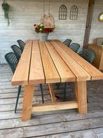 Stoere Douglas Tuintafel – Buiten tafel – Duurzaam & Robuust, Ophalen, Nieuw, Vierkant, Hout