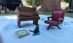 Sylvanian families vintage Bureauset Poppenhuis, Ophalen of Verzenden