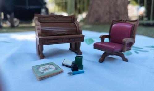 Sylvanian families vintage Bureauset Poppenhuis, Antiek en Kunst, Antiek | Speelgoed, Ophalen of Verzenden