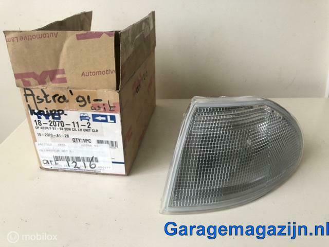 Knipperlicht voor links wit Astra F -09.1994 18-2070-11-2, Auto-onderdelen, Verlichting, Opel, Nieuw, Ophalen of Verzenden
