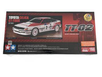 Tamiya 58718 1/10 R/C Toyota Celica GT-Four (ST165) TT-02 rc beschikbaar voor biedingen