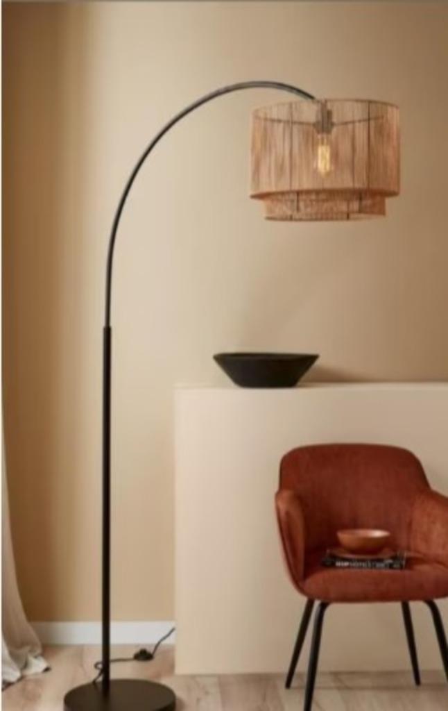 Lampenkap "Touw", Huis en Inrichting, Lampen | Lampenkappen, Zo goed als nieuw, 25 tot 50 cm, Rond, Ophalen