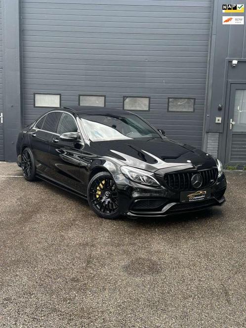 Mercedes-Benz C-klasse AMG 63 S Burmeister/Pano/memory/Headu, Auto's, Mercedes-Benz, Bedrijf, Te koop, C-Klasse, 360° camera, ABS