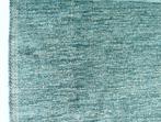 25 meter meubelstof turquoise + roomwit gemêleerd; NU 20€ PM, Overige materialen, Blauw, 120 cm of meer, Ophalen of Verzenden