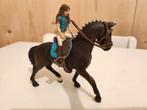 Schleich paard met ruiter., Ophalen, Zo goed als nieuw, Paard, Beeldje of Figuurtje