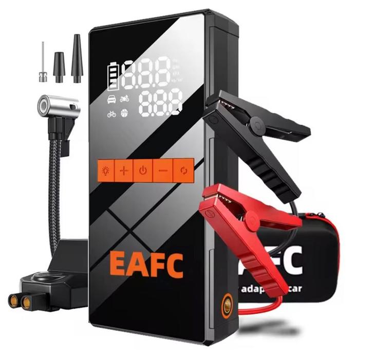 Startbooster met bandenpomp, Auto diversen, Jumpstarters, Nieuw, Ophalen of Verzenden