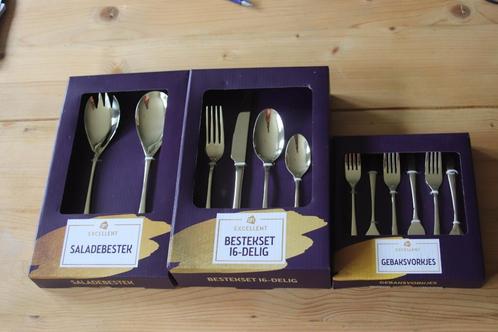 AH bestekset, Huis en Inrichting, Keuken | Bestek, Nieuw, Bestekset, Rvs of Chroom, Ophalen of Verzenden