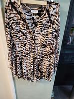 Calvin Klein panter blouse, Ophalen of Verzenden, Zo goed als nieuw, Maat 38/40 (M), Bruin