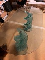 Unieke glazen tafel, Ophalen, Uniek, 50 tot 100 cm, Rechthoekig