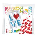 Pixelhobby medaillon startset LOVE sleutelhanger, Nieuw, Ophalen of Verzenden, Materiaal