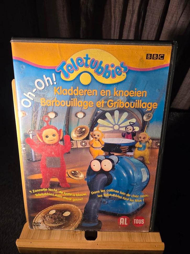 Teletubbies DVD - Oh-Oh! Kladderen en knoeien, Cd's en Dvd's, Dvd's | Kinderen en Jeugd, Zo goed als nieuw, Film, Poppen, Alle leeftijden