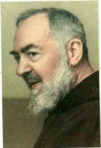 AK P. Pio de Pietrelcina - 1887-1968, Verzamelen, Religie, Christendom | Katholiek, Zo goed als nieuw, Kaart of Prent, Verzenden