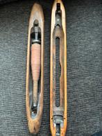 2 Antieke weefspoelen, Antiek en Kunst, Antiek | Gereedschap en Instrumenten, Ophalen of Verzenden