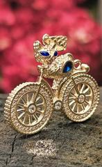 Prachtige kettinghanger 14k goud uniek, Ophalen of Verzenden, Nieuw, Goud, Goud