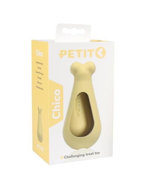 PETIT Chico Puppyspeeltje / Hondenspeelgoed Geel KOOPJE!!!, Dieren en Toebehoren, Hondenspeelgoed, Nieuw, Ophalen of Verzenden