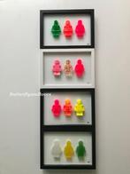 Kunstwerk schilderij Decoratie 3D Lego poppetje Epoxy Art, Ophalen