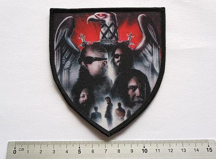 Slayer mooie eagle and band printed lasercut patch 134, Verzamelen, Muziek, Artiesten en Beroemdheden, Nieuw, Kleding, Verzenden