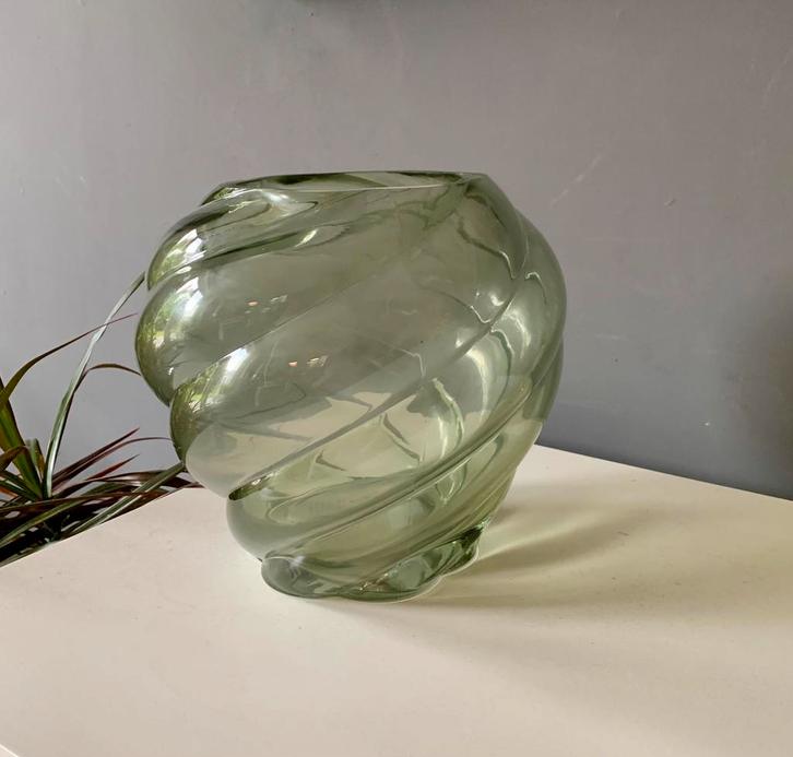 Deense design vaas Bloomingville Leyan, Huis en Inrichting, Woonaccessoires | Vazen, Zo goed als nieuw, Overige kleuren, Minder dan 50 cm