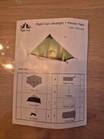 Night Cat Ultralight 1-Persoons Tent, Caravans en Kamperen, Tenten, Ophalen of Verzenden, Zo goed als nieuw, Tot en met 2