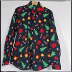 Opposuits kerstoverhemd Zgan, Kinderen en Baby's, Kinderkleding | Maat 110, Opposuits, Overhemd of Blouse, Ophalen of Verzenden