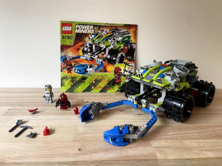 Lego Power Miners 8190 Claw Catcher, Kinderen en Baby's, Speelgoed | Duplo en Lego, Zo goed als nieuw, Lego, Complete set, Ophalen of Verzenden