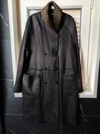 Reversible jas leer/shearling, Verzenden, Zo goed als nieuw, Maat 46/48 (XL) of groter, Bruin