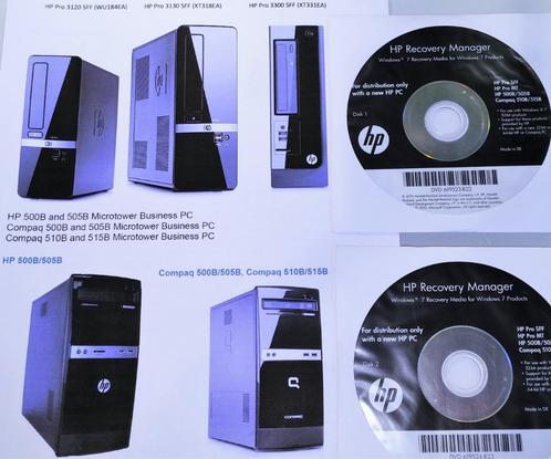 Windows 7 HP Pro SFF Pro MT, 500B, 505B Compaq 51015B NLB 5, Computers en Software, Besturingssoftware, Nieuw, Windows, Ophalen of Verzenden