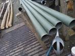 Buis ijzer verzinkt en groen coating, Tuin en Terras, Tuinhekken en Hekwerk, Ophalen, Gebruikt, IJzer, Sierhekwerk
