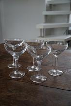 Kristallen Coupes - Set van 5, Antiek en Kunst, Ophalen